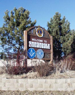 welcome sign